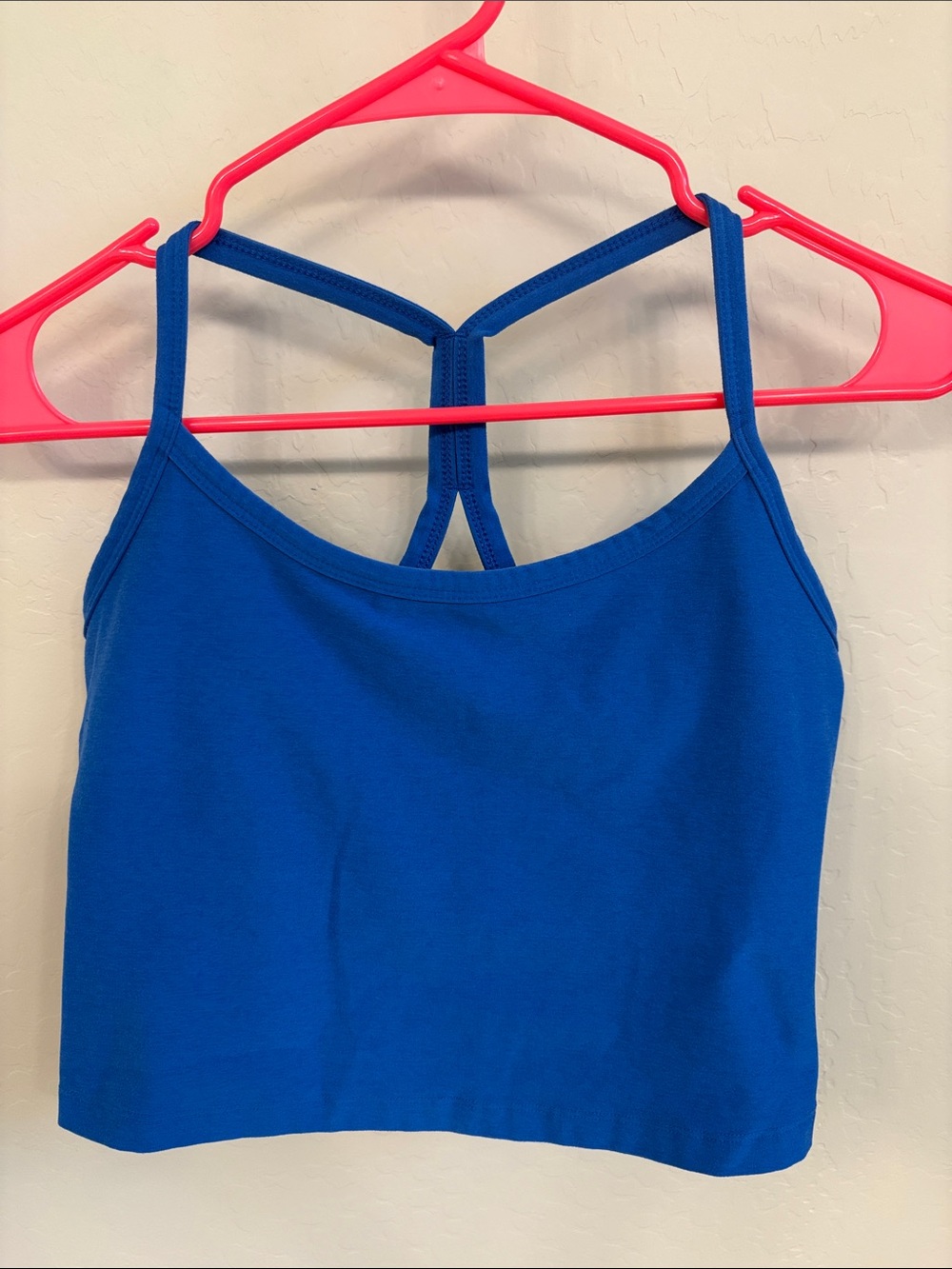 Like new slim racer back crop-Beyond Yoga